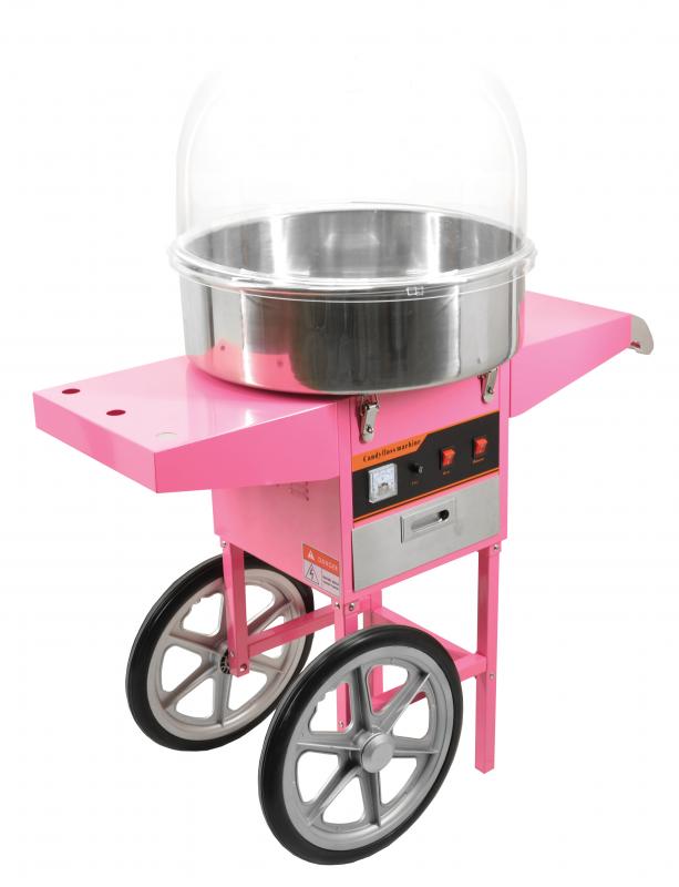 Candy Floss Machine with Trolley